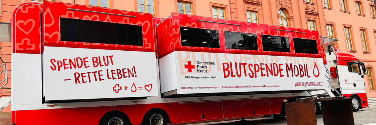 Blutspende Bus