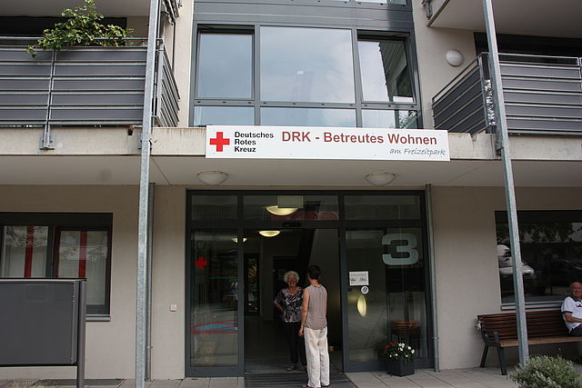 Eingang Betreutes Wohnen 