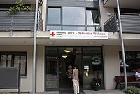 Eingang Betreutes Wohnen 